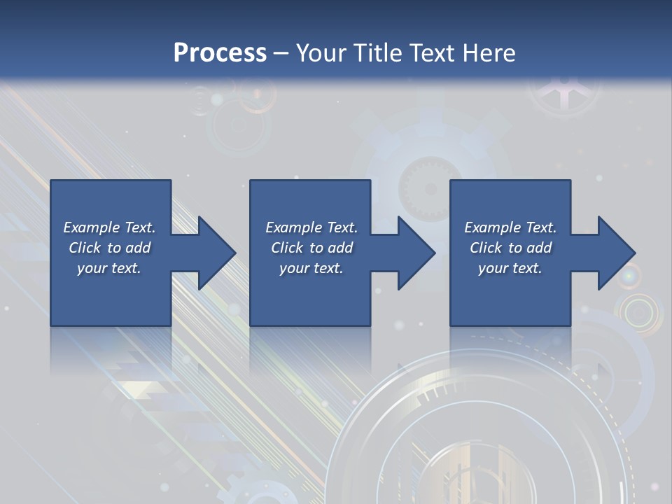 Lots Of Gears, Wheels, Targets, Bubbles, And Other Round Shapes With Linear Elements Against A Black Background Stock Vector Illustration: PowerPoint Template