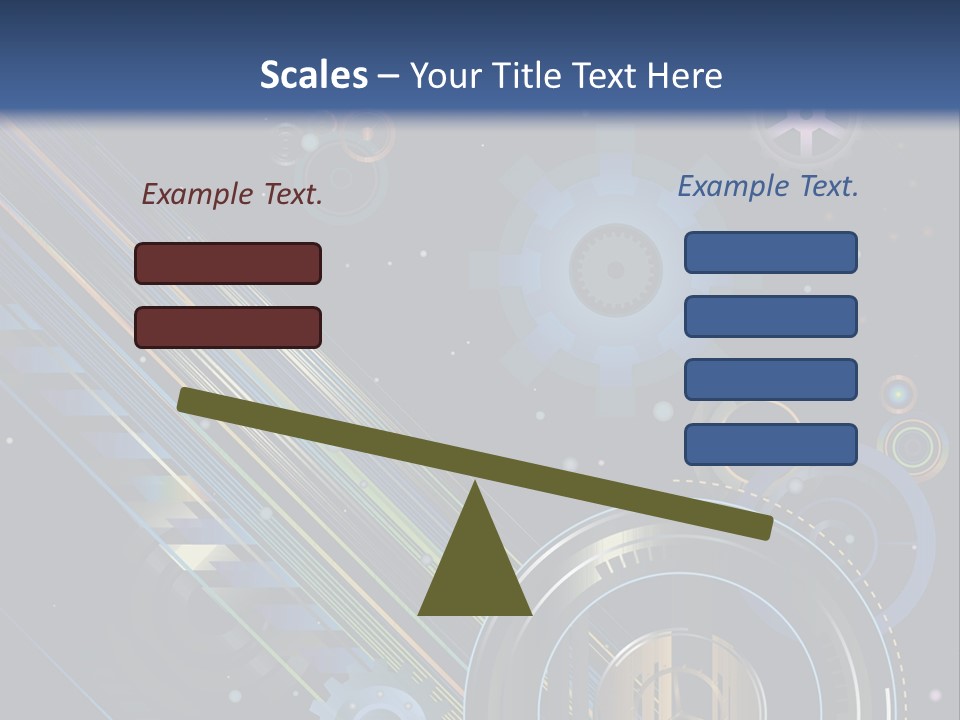 Lots Of Gears, Wheels, Targets, Bubbles, And Other Round Shapes With Linear Elements Against A Black Background Stock Vector Illustration: PowerPoint Template