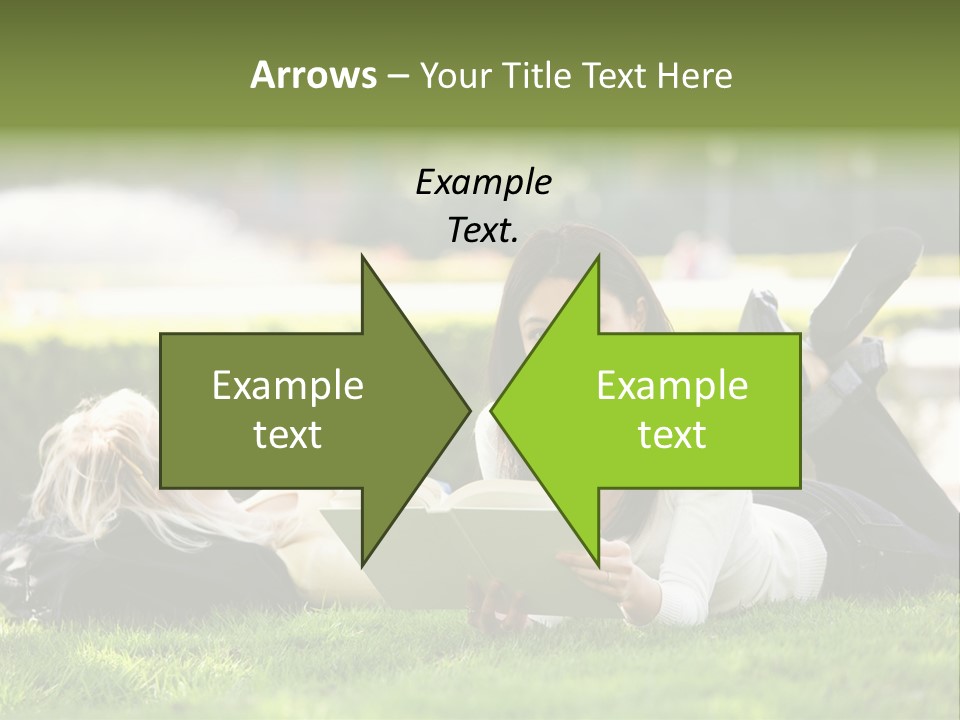 Flower In Water. Creanive Bubbles. White Background PowerPoint Template