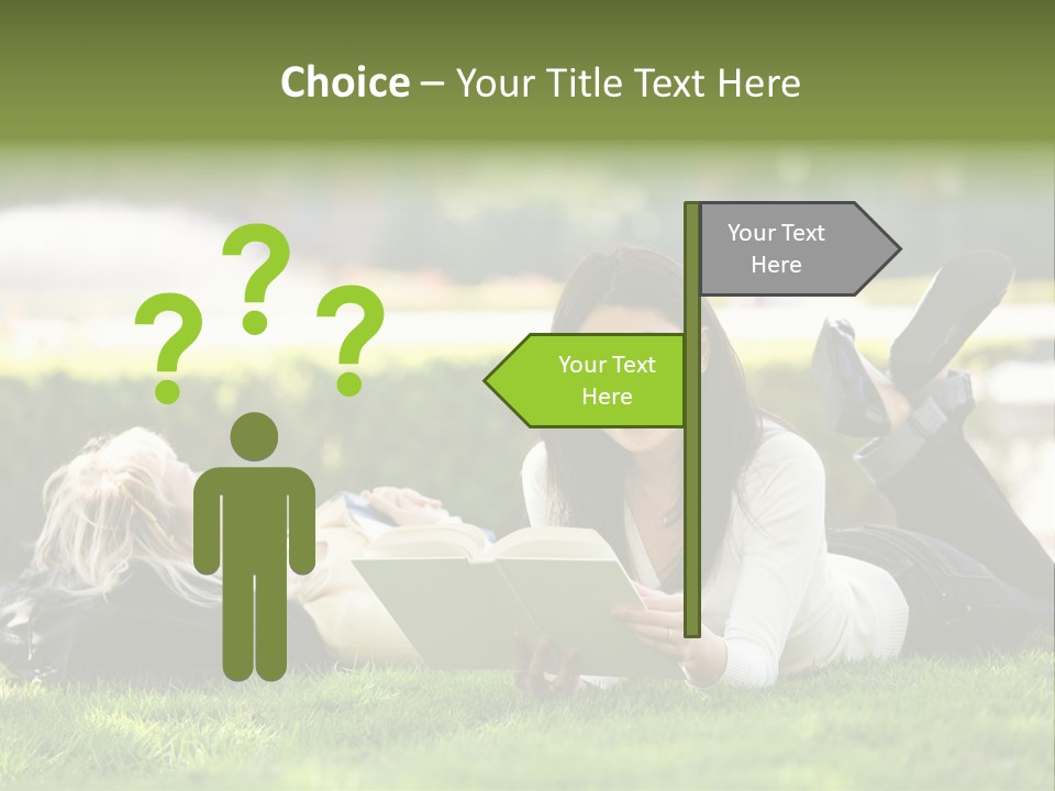 Flower In Water. Creanive Bubbles. White Background PowerPoint Template