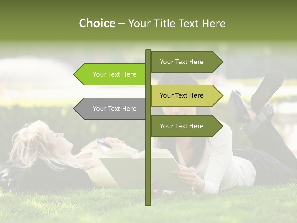 Flower In Water. Creanive Bubbles. White Background PowerPoint Template