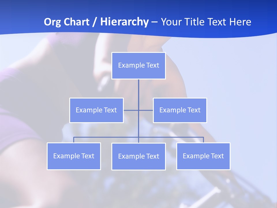 Woman On Bicycle PowerPoint Template