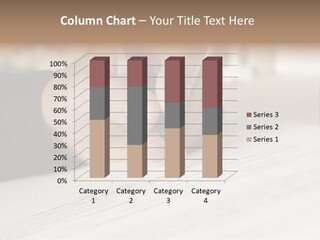 Man Signing Paperwork, New Home In Background PowerPoint Template