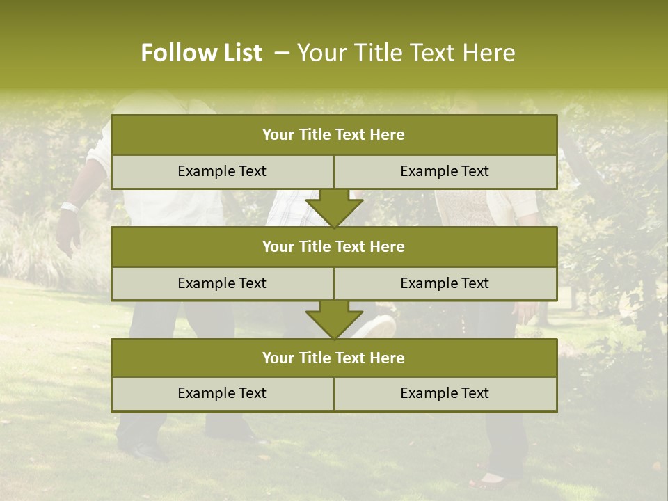Hispanic Man, Woman And Child Having Fun In The Park. PowerPoint Template