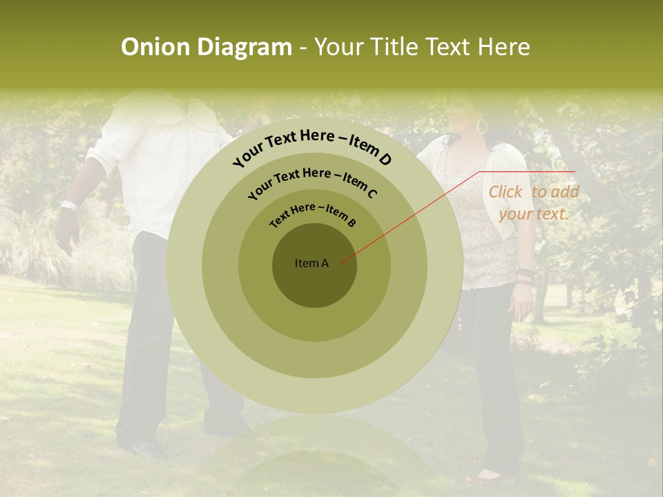 Hispanic Man, Woman And Child Having Fun In The Park. PowerPoint Template