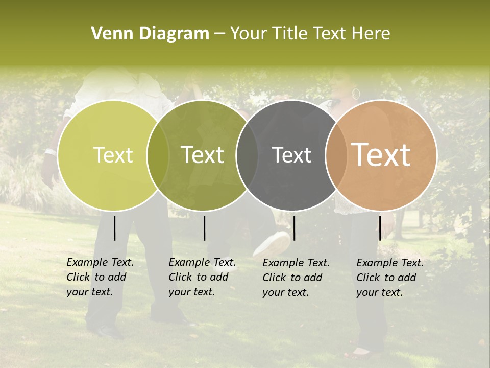 Hispanic Man, Woman And Child Having Fun In The Park. PowerPoint Template