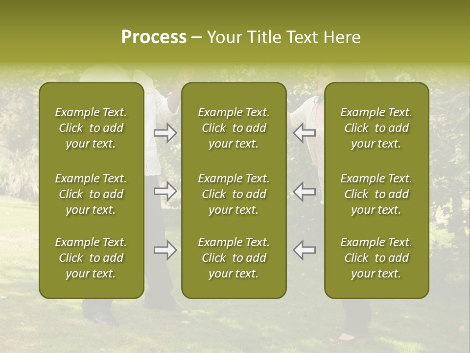 Hispanic Man, Woman And Child Having Fun In The Park. PowerPoint Template