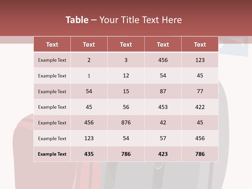 Vector Illustration With Suitcases For Travel PowerPoint Template