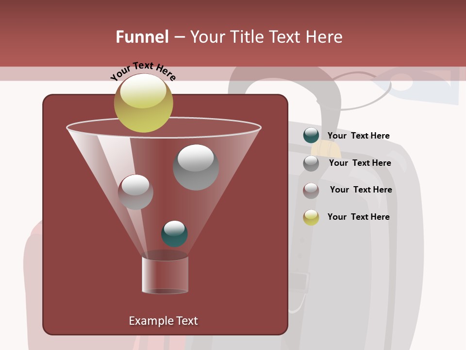 Vector Illustration With Suitcases For Travel PowerPoint Template