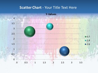 Colorful Pastel Sticks Texture PowerPoint Template