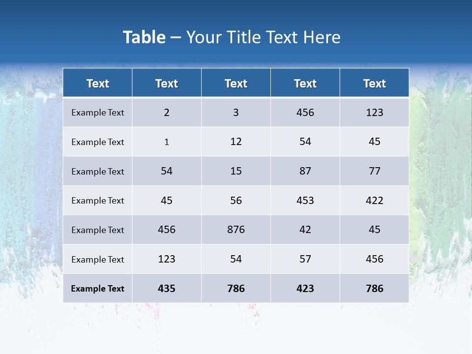 Colorful Pastel Sticks Texture PowerPoint Template