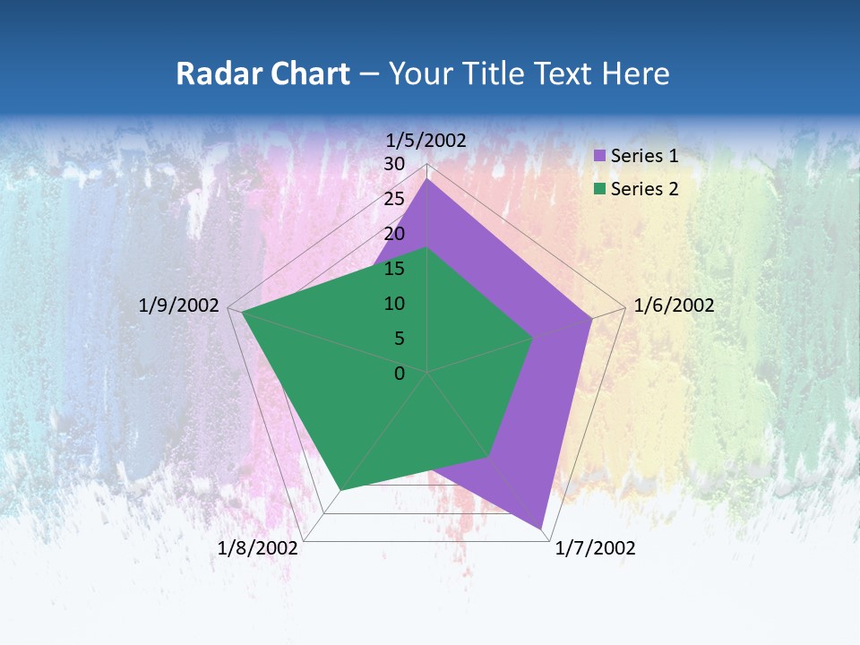 Colorful Pastel Sticks Texture PowerPoint Template