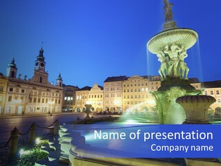 Ceske Budejovice PowerPoint Template