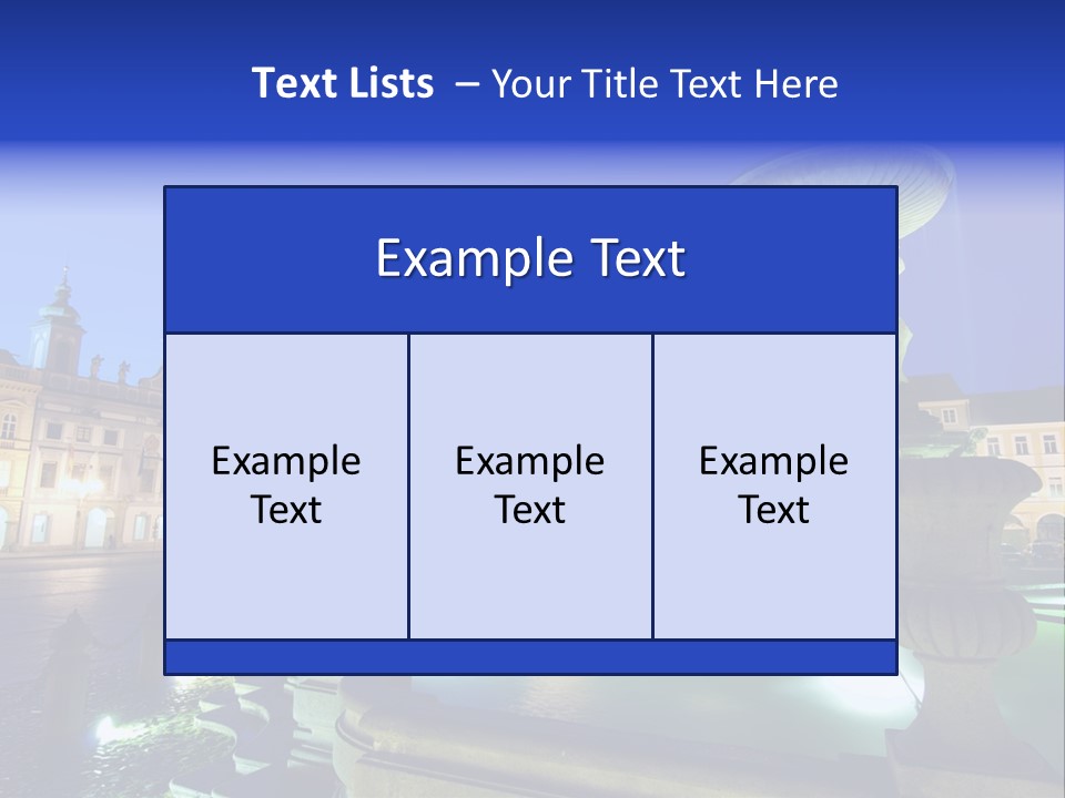 Ceske Budejovice PowerPoint Template