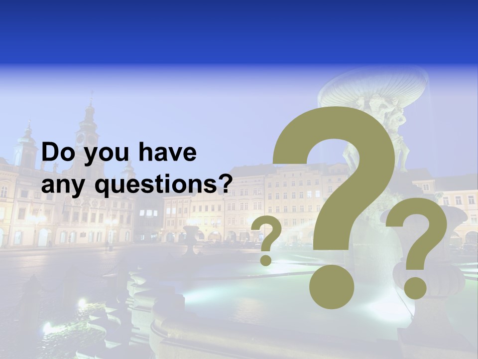 Ceske Budejovice PowerPoint Template