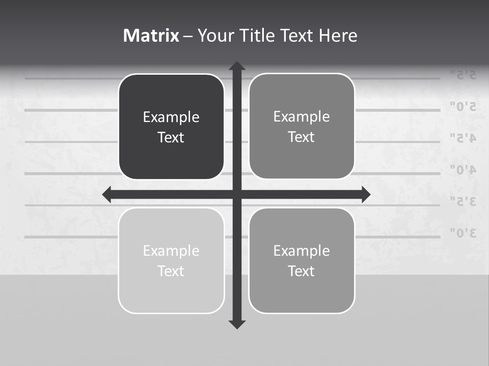 Mugshot Prison Background PowerPoint Template