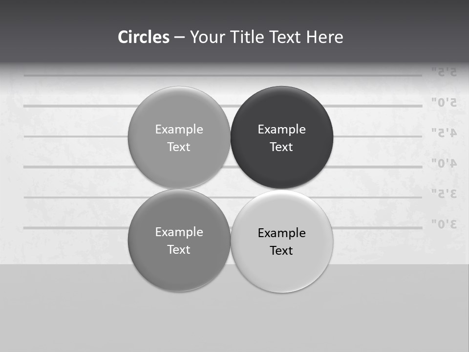 Mugshot Prison Background PowerPoint Template