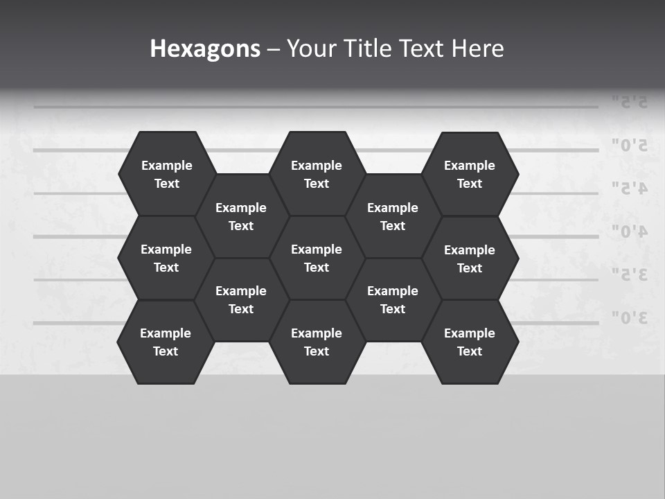Mugshot Prison Background PowerPoint Template