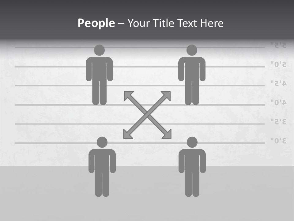 Mugshot Prison Background PowerPoint Template