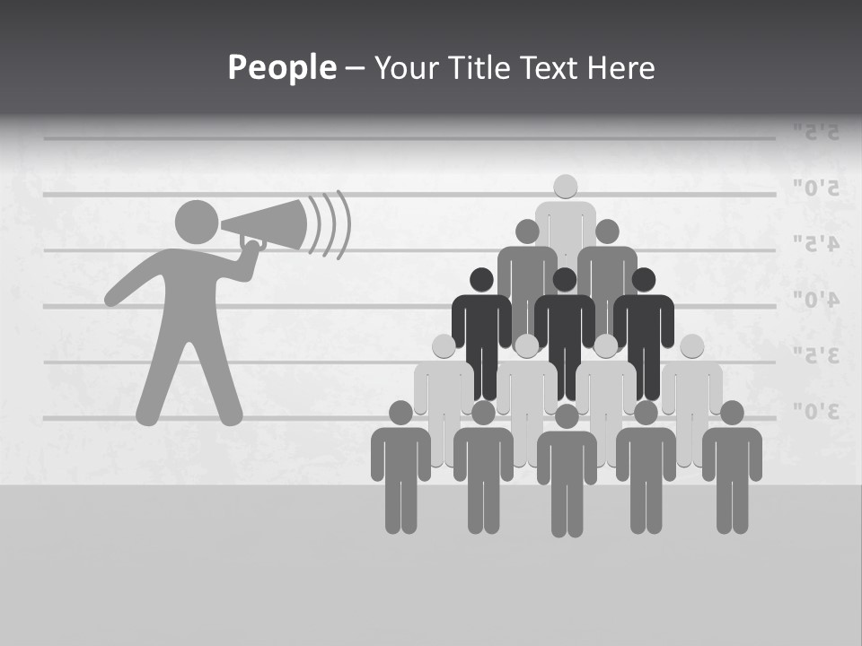 Mugshot Prison Background PowerPoint Template