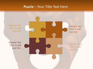 Antique Greek Theatrical Mask Isolated On White PowerPoint Template