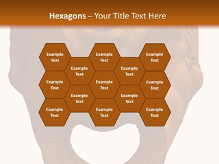 Antique Greek Theatrical Mask Isolated On White PowerPoint Template