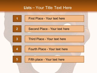 Antique Greek Theatrical Mask Isolated On White PowerPoint Template