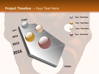 Antique Greek Theatrical Mask Isolated On White PowerPoint Template