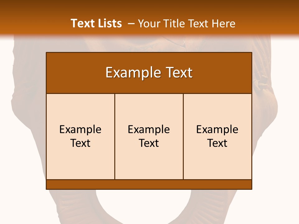 Antique Greek Theatrical Mask Isolated On White PowerPoint Template