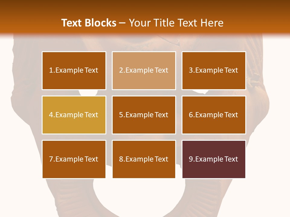 Antique Greek Theatrical Mask Isolated On White PowerPoint Template