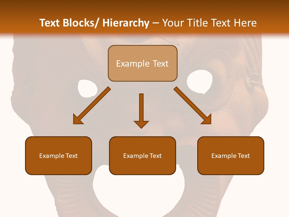 Antique Greek Theatrical Mask Isolated On White PowerPoint Template