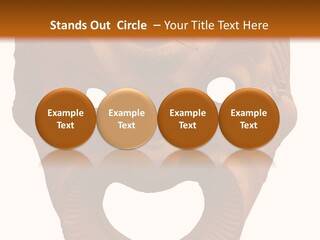 Antique Greek Theatrical Mask Isolated On White PowerPoint Template