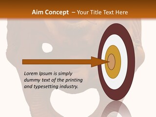 Antique Greek Theatrical Mask Isolated On White PowerPoint Template