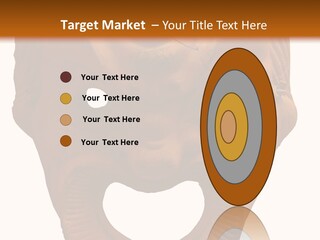 Antique Greek Theatrical Mask Isolated On White PowerPoint Template