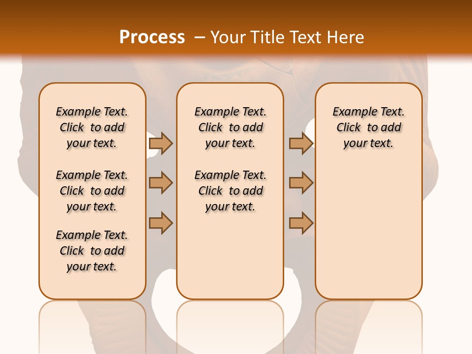 Antique Greek Theatrical Mask Isolated On White PowerPoint Template