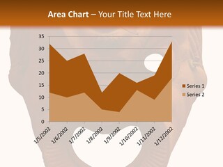 Antique Greek Theatrical Mask Isolated On White PowerPoint Template