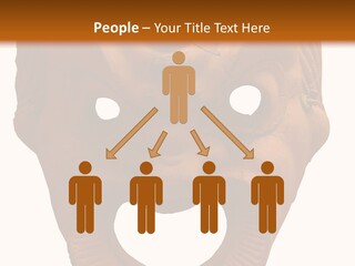 Antique Greek Theatrical Mask Isolated On White PowerPoint Template