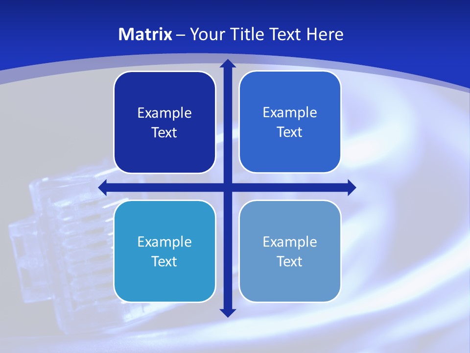 Net Cable PowerPoint Template