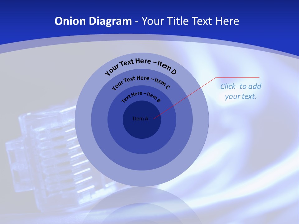 Net Cable PowerPoint Template