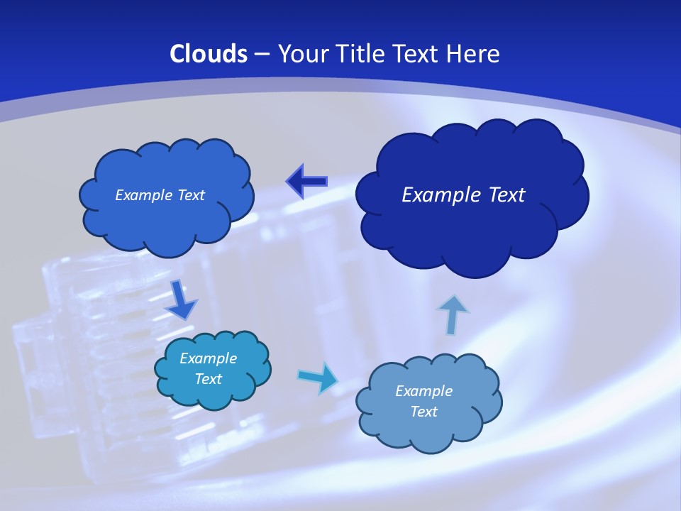 Net Cable PowerPoint Template