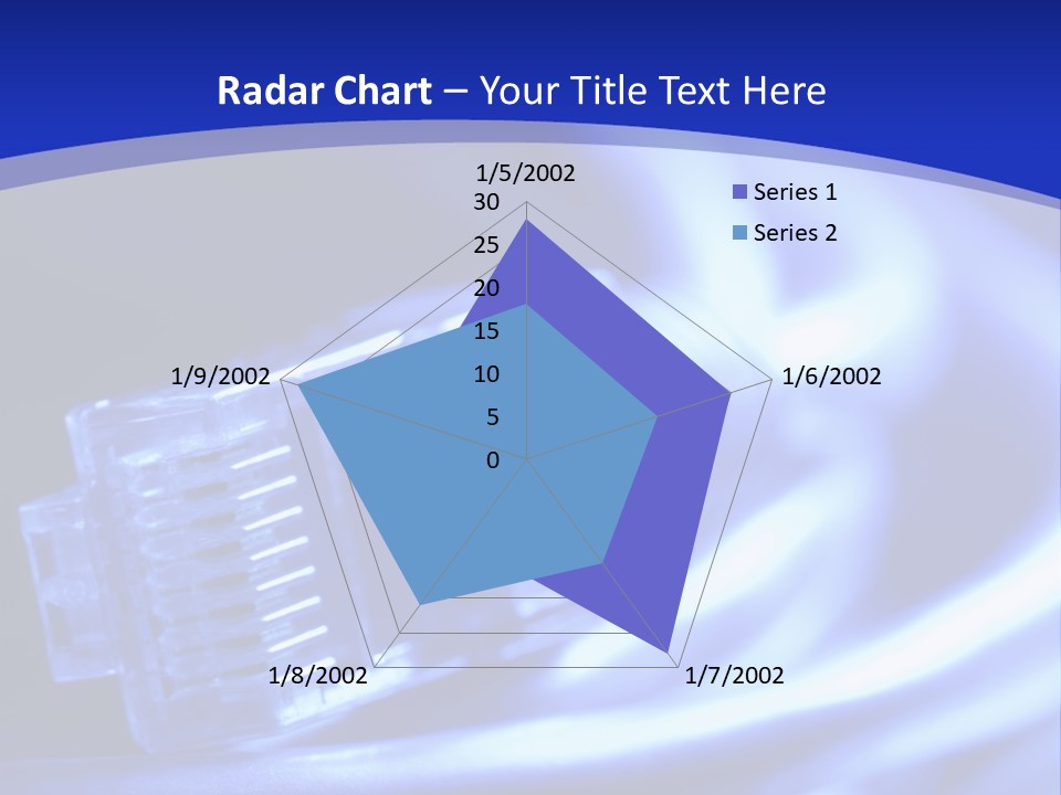 Net Cable PowerPoint Template