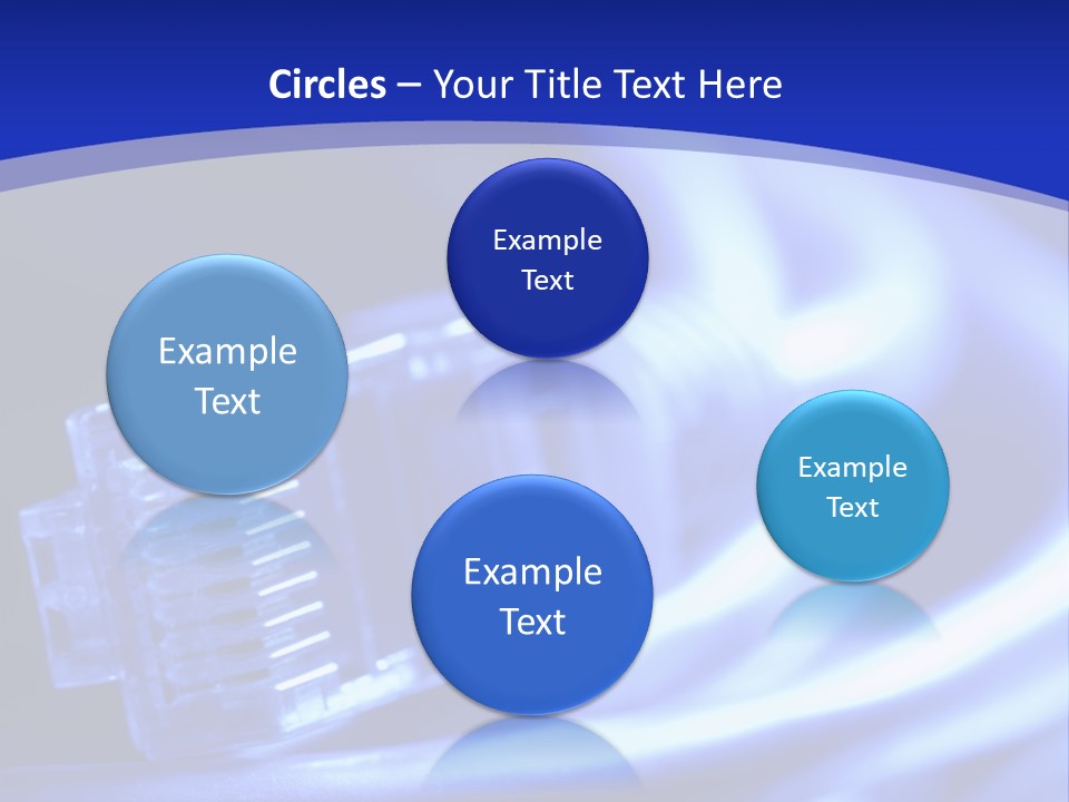 Net Cable PowerPoint Template