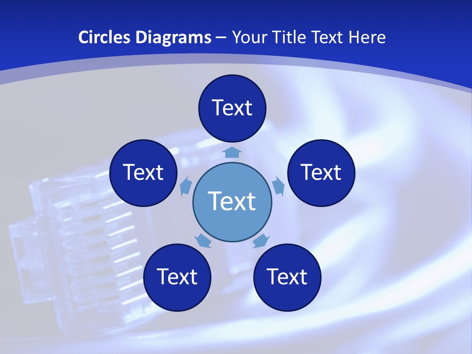 Net Cable PowerPoint Template