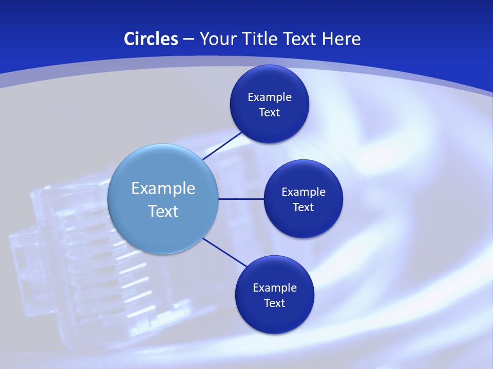 Net Cable PowerPoint Template