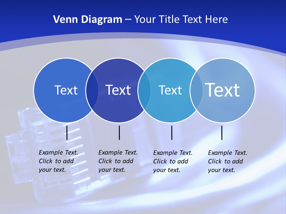 Net Cable PowerPoint Template