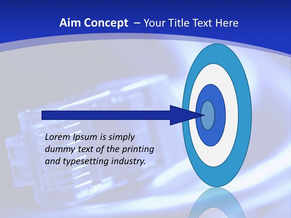 Net Cable PowerPoint Template
