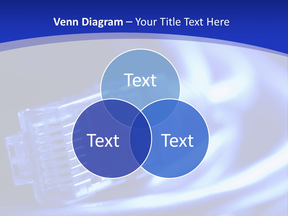 Net Cable PowerPoint Template