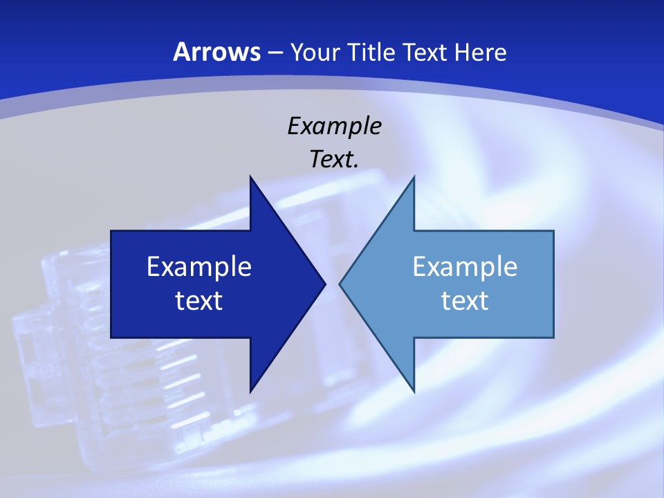 Net Cable PowerPoint Template