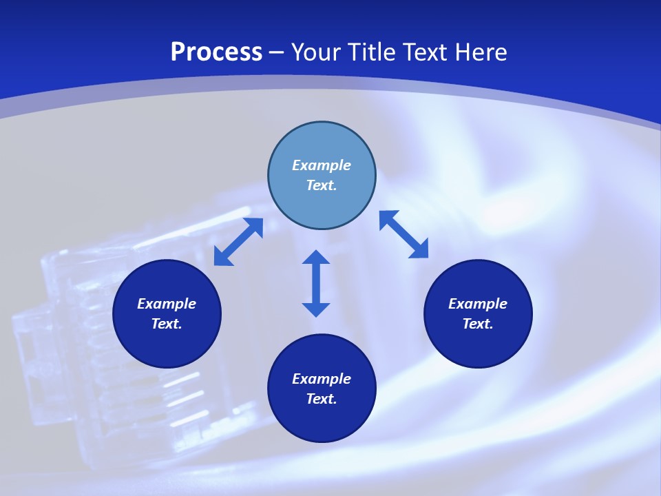 Net Cable PowerPoint Template