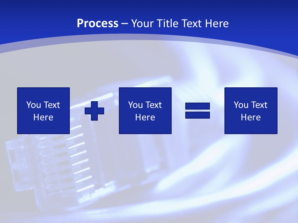 Net Cable PowerPoint Template